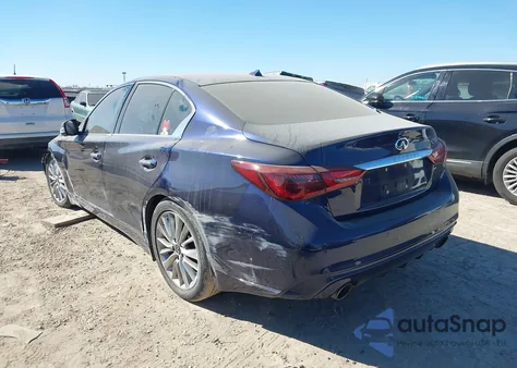 2023 Infiniti Q50 Luxe из США, поврежденный, VIN JN1EV7BP5PM510084